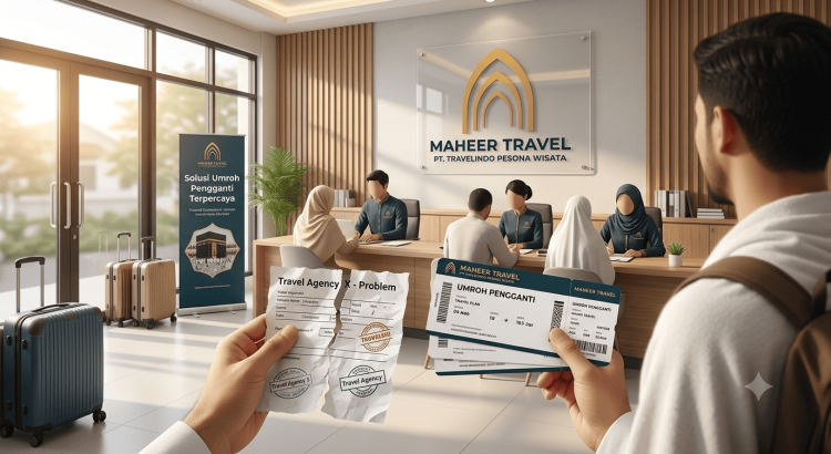 travel umroh pengganti, travel lama bermasalah,travel bermasalah